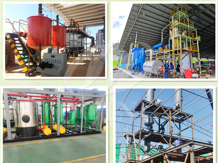 different capacity oil recycling plant