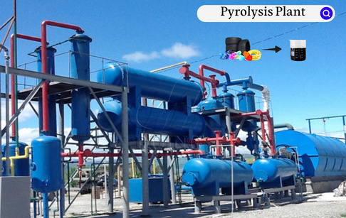 Ghanaian customer ordered a set of 2TPD small scale plastic pyrolysis machine