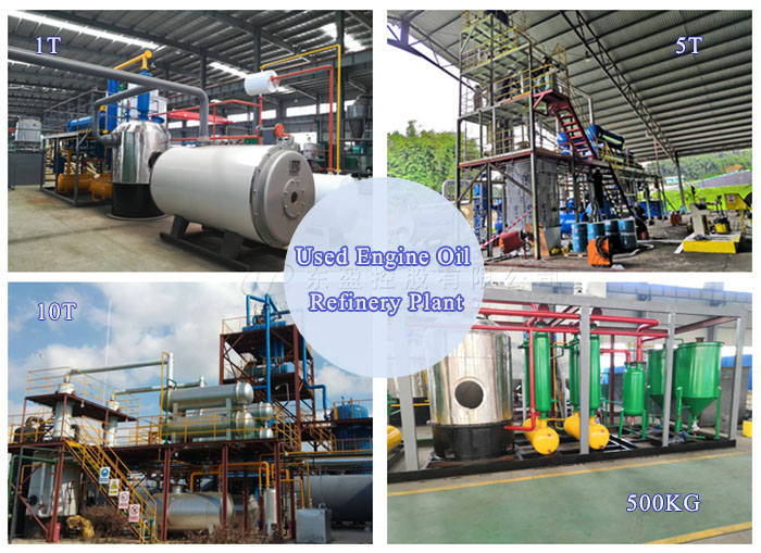 Various capacities of DOING waste oil distillation machine