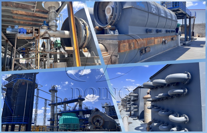 waste oil sludge pyrolysis machine