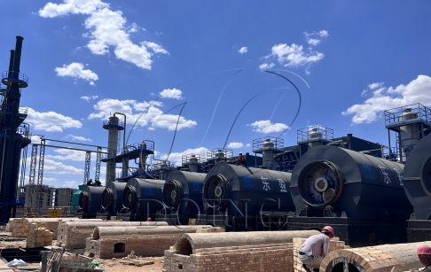 8 sets of waste oil sludge pyrolysis machines put into operation in China