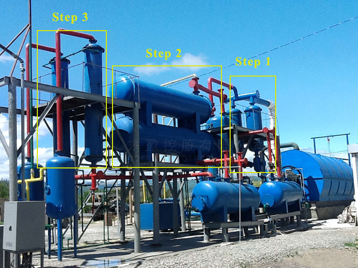 plastic to fuel pyrolysis machine