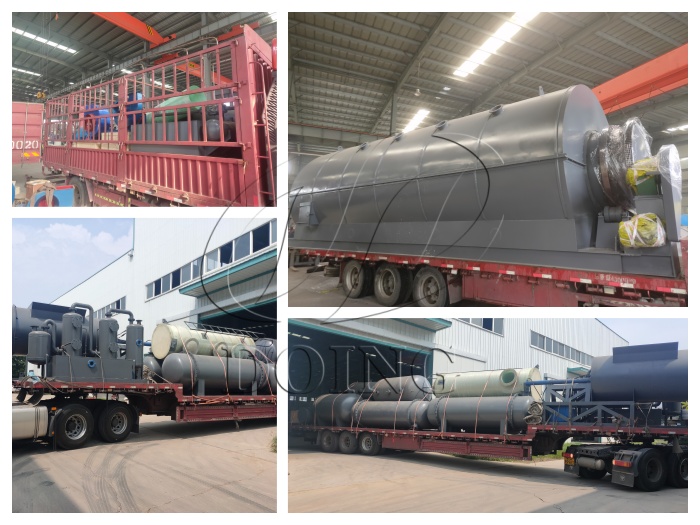 used tyre pyrolysis machine