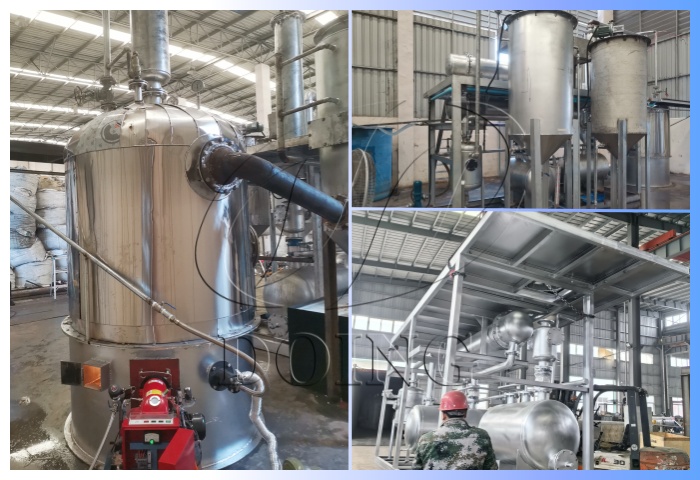 pyrolysis oil distillation plant in Thailand