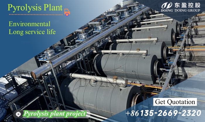 DOING pyrolysis plant for sale