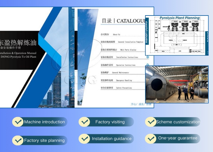 Professional pyrolysis distillation plant manufacturer