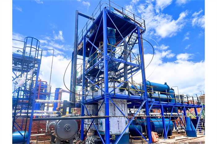 DOING waste oil distillation machine for sale