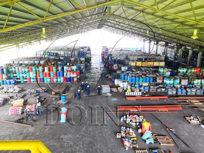 waste motor oil recycling refinery business
