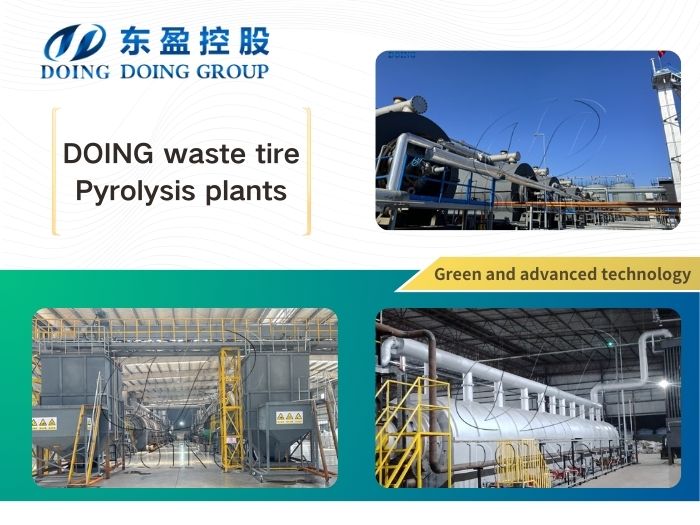 DOING waste pyrolysis machine cost