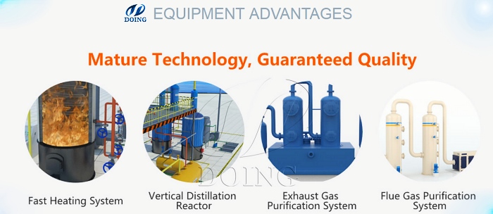 DOING waste oil distillation machine