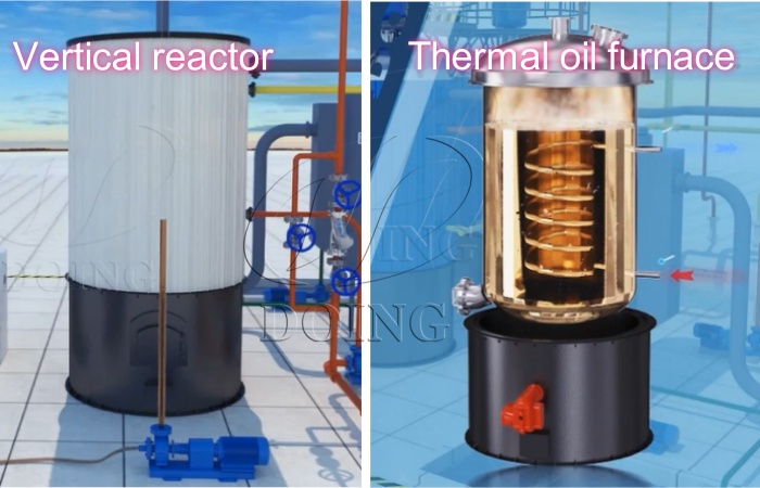 DOING waste oil refinery machine