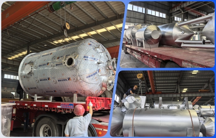 Shipment of DOING mazut oil distillation equipment to Kazakhstan Shipment of DOING mazut oil distillation equipment to Kazakhstan