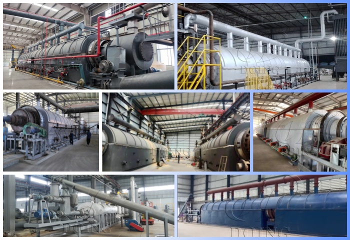 environmental tyre pyrolysis plant