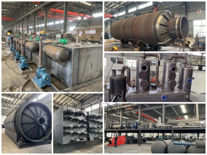 DOING waste to diesel production line