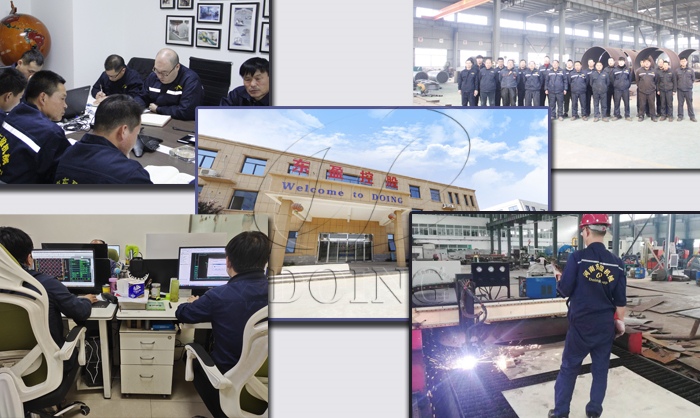 DOING waste recycling to energy production line