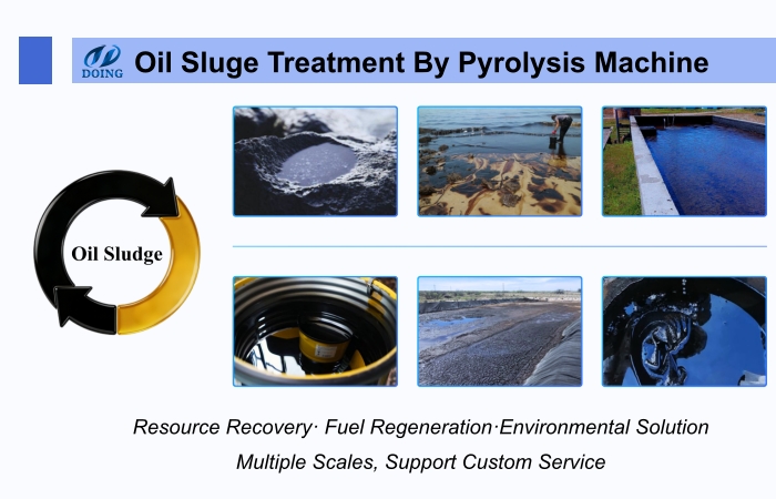 Ivory Coast client ordered for Oil sludge disposal pyrolysis machine