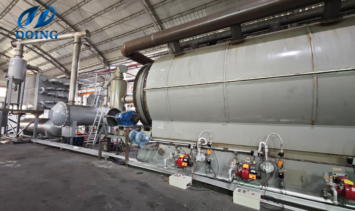 China plastic biomass recycled by pyrolysis solution