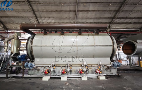2 Sets of DOING Pyrolysis Equipment for Plastic and Biomass Recycling Installed in China