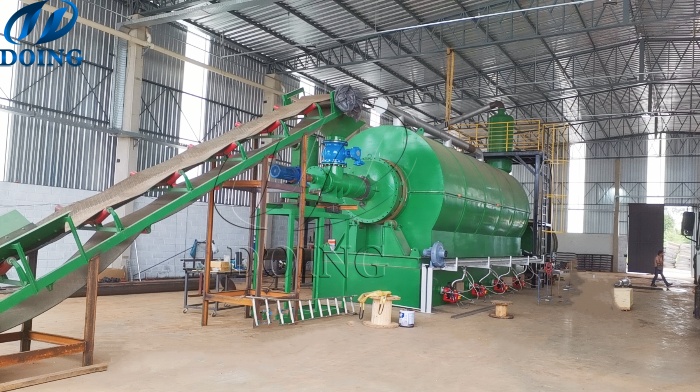 tire pyrolysis machine