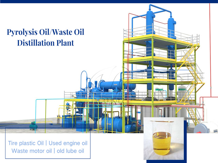 plastic to diesel production machine 
