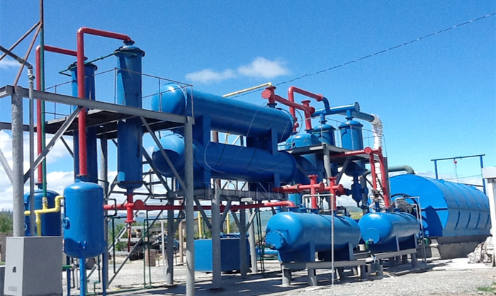 , waste plastic pyrolysis machine
