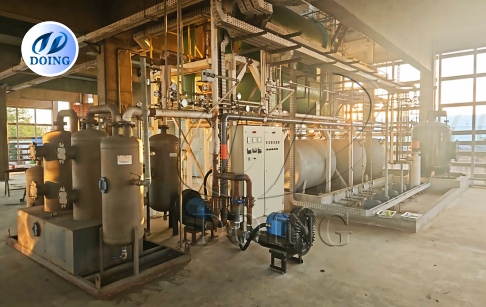 tyre recycling pyrolysis plant in Brazil