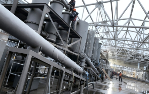continuous tire pyrolysis machine in Russia