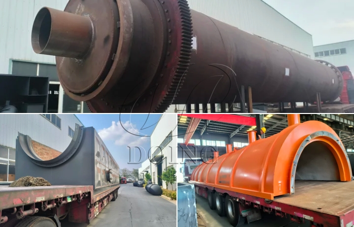 Poland fully continuous pyrolysis machines shipment site DOING fully continuous pyrolysis machine