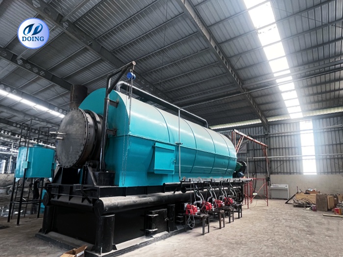DOING plastic pyrolysis machine