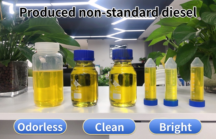 DOING waste oil to diesel plant