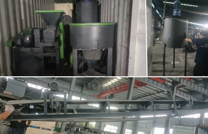 DOING carbon black processing machine