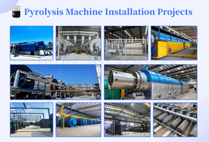 Waste pyrolysis project case study