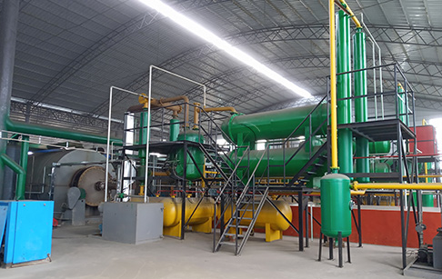 Waste Tyre Recycling Plant