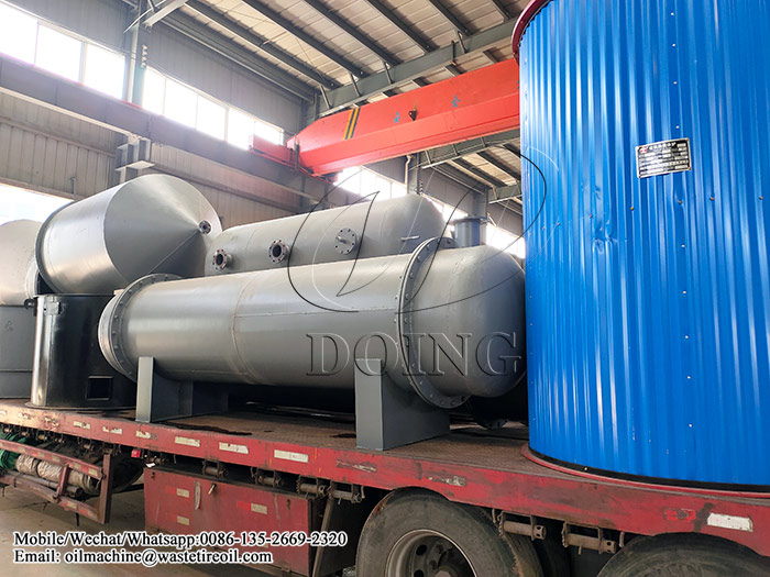 waste plastic oil refining equipment