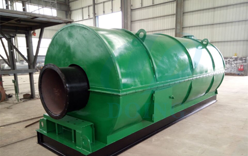 waste tire recycling pyrolysis plant 