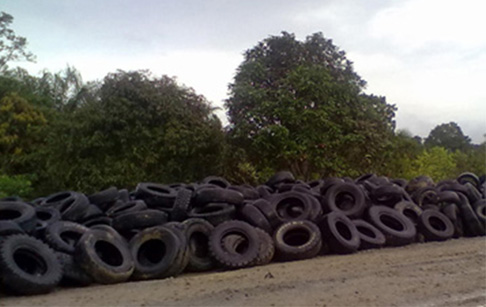 scrap tires pyrolysis plant