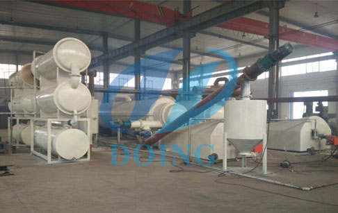 continuous pyrolysis plant