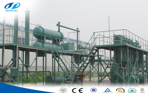 discount scrap waste tyres to oil pyrolysis plant