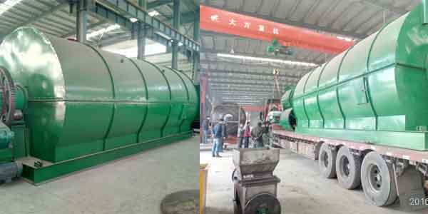 tire recycling plant
