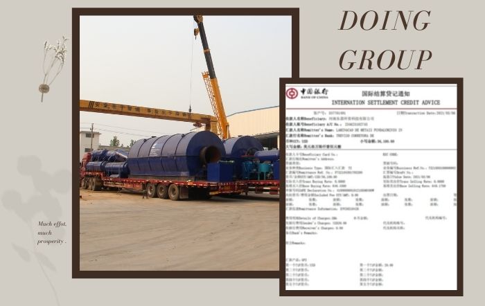 waste tyre pyrolysis plant